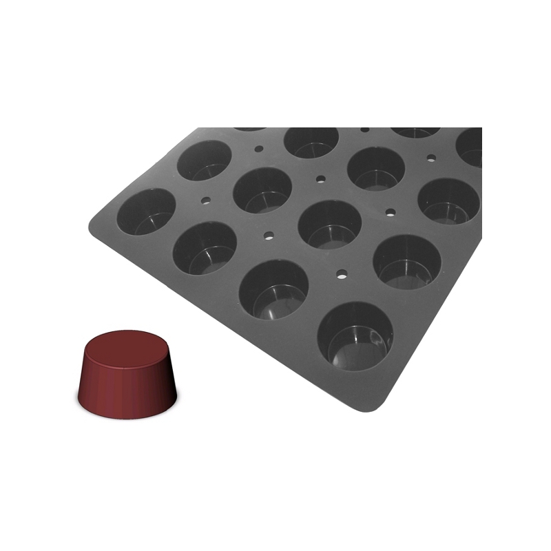 de Buyer Silikonová forma – muffin 7 × 4 cm | D-1710-60