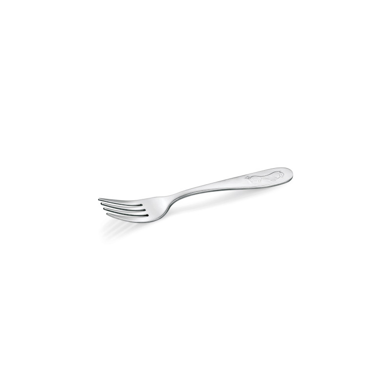 Vidlička dětská 14 cm, motiv tučňák