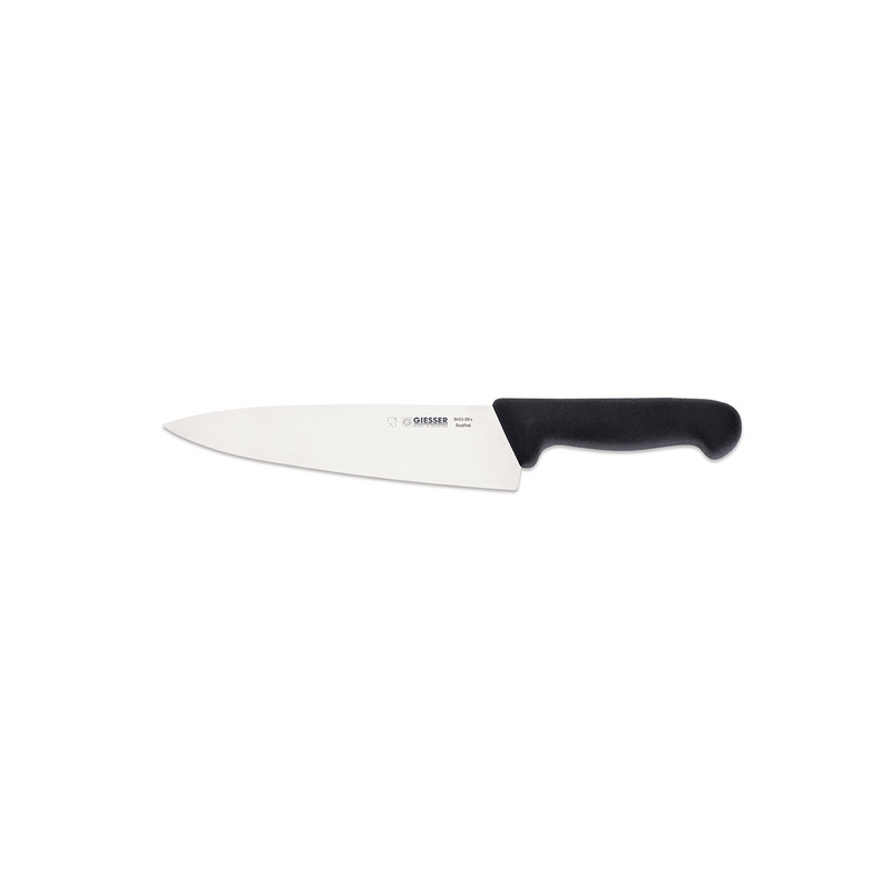 Nůž kuchařský 20 cm - černý