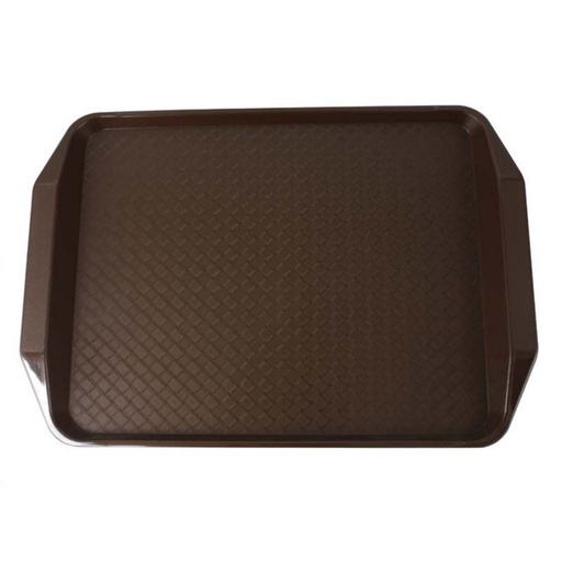 [R-1217FFH-167] Podnos na jídlo Fast Food 300 × 430 mm, hnědá