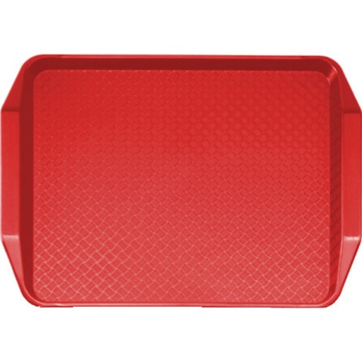 [R-1217FFH-163] Podnos na jídlo Fast Food 300 × 430 mm, červená